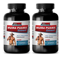 Pills for Men - Muira PUAMA - Muira puama Bulk - 2 Bottles (180 Capsules)