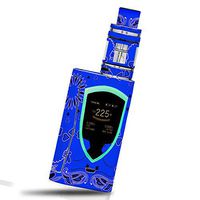 MightySkins Skin Compatible with Smok ProColor 225W - Blue Bandana | Protective, Durable, and Unique Vinyl Decal wrap Cover | Easy to Apply, Remove, and Change Styles | Made in The USA