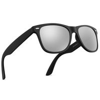 Polarized Sunglasses for Men Retro - FEIDU Polarized Retro Sunglasses for Men FD2149 (silver)