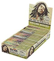 25PC Bob Marley Rolling Papers Organic Hemp 1 1/4