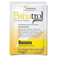 Fast Natural Anti-Diarrhea Medicine Relief Kids, Adults |Banatrol Plus| Banana Flakes and Prebiotic| 75 doses