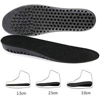 Bacophy Height Increase Elastic Shock Absorption Sports Insoles for Men and Women, Replacement Breathable Honeycomb Cushioning Soft Shoe Lifts