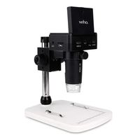 Veho Discovery DX-3 2-in1 USB Digital 12MP Portable Microscope & Telescope | x1600 Magnification | Photo/Video Capture | 2.4" LCD Screen | Rechargeable Battery | HDMI | Micro SD Card (VMS-008-DX3)