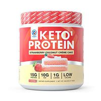 Vaxxen Labs Keto Whey Protein Powder Blend (Strawberry Coconut)