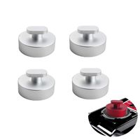 JGR C7 Jack Pad Jacking Lift Pad/Puck Jack Point Billet Aluminum For 2014+ C7 Stingray Z51 Z06 Silver