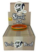 Skunk Brand King Size Slim Rolling Papers Full Box (50 Packs) with RPD Bracelet