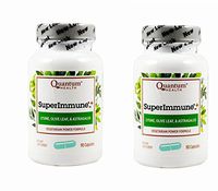 Quantum Health, Super Immune Vegetarian Capsule,  90-Count Packages (Pack of 2)