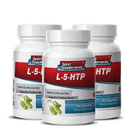 Serotonin Power - L-5-htp 377mg - 5 HTP Supplement to Enhance Mood and Increase Energy (3 Bottles 90 Capsules)