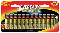 Energizer Eveready Gold AA Batteries, 24 Count