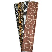 Hygloss Tissue Paper, 20-Inch by 30-Inch, 4 Each of 5 Animal Designs, 20-Pack