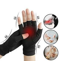 XuangXin Copper Hands Arthritis Gloves,Compression Gloves Healing Pain Relief for Carpal Tunnel Tendonitis Sprains for Women/Men,M