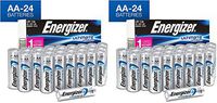 Energizer AQWSDFDG AA Lithium Batteries, Ultimate Lithium Double A Battery, 2 Pack of 24 Count
