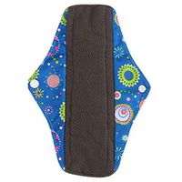 Reusable Bamboo Cloth Menstrual Pad, Washable Menstrual Panty Pad,Mama Sanitary Towel Pad,Light Incontinence Pads,Absorbent Cloth Sanitary Pad (Nighttime Use)