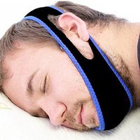 Leoie Unisex Anti Snoring Jaw Strap Stop Snoring Sleep Aid Device Durable