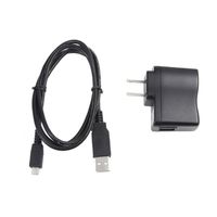 NiceTQ Home Wall AC Power Charger + USB Charging Cable for APIE Portable Wireless Outdoor Bluetooth Speaker APIE-A-03