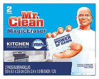 Scrubber, 3-29/32"L, 2-13/32"W, Wht, PK24