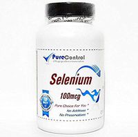 Selenium 100mcg // 200 Capsules // Pure // by PureControl Supplements