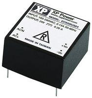 XP POWER ECE05US24 AC/DC PCB Mount Power Supply (PSU), Ultra Compact, 1 Output, 5 W, 24 V, 210 mA