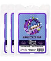 3 Packs of Beamer Candle Co. Smoke Killer Collection Wax Drops, 6-Count Pack - Blueberry High Pie Scent + Beamer Smoke Sticker