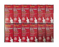 (12 pack) Nasal Relief Spray, 12 hour Pump Mist (Oxymetazoline HCL) 0.5 fl oz