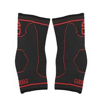 JIEXING Copper Compression Ankle Brace for Plantar Fasciitis Support,Injury Recovery,Ideal for Running, Jogging,Walking, Hiking Sports-Wear Anywhere