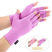 Duerer Arthritis Gloves Women Men-Compression Gloves for Pain Relief-RSI, Carpal Tunnel, Rheumatoid & Osteoarthritis Hand Gloves(Purple, M)