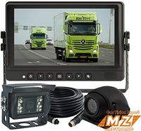 Rear View Backup Reversing Camera System Agricultural Camera, Cab Observation Camera System, 9" Hd LCD Monitor + Two Ir Waterproof Real 700tvl 1/3" Sony CCD Color Cameras