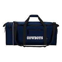Officially Licensed NFL Dallas Cowboys "Steal" Duffel Bag, Blue, 28" x 11" x 12"