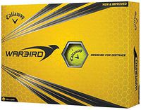 Callaway Warbird Golf Ball, Prior Generation, (One Dozen), Yellow