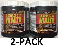 Germa Malt Extract with Vitamins Reinforced with B-12, 8 oz. 2-Pack