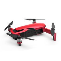 Gbell Waterproof Lightning PVC Sticker, Body Decal Shell Cover Skin Wrap Kit for DJI Mavic Air (Red)