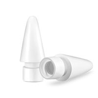 WeTest 2 Pack Replacement Apple Pencil Tip,Sensitive iPencil Nibs Extra Stylus Pen Tips for iPad Pro,White
