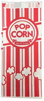 URPARTY Paper Popcorn Bags, 2 oz, Red & White, 50 Piece