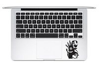 Iron Man Power Trackpad Keyboard Decal Apple Macbook Trackpad Keyboard Vinyl Decal Sticker Apple Mac Air Pro Laptop Sticker