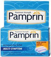 Pamprin Menstrual Pain Relief, Maximum Strength, 20 ct