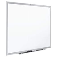 Quartet Standard Magnetic Whiteboard, 4 x 3 Feet, Silver Aluminum Frame (SM534)