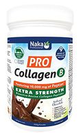Collagen Powder. Bovine Collagen Peptides. Extra Strength. 100% Natural, 10.5 oz (Chocolate)