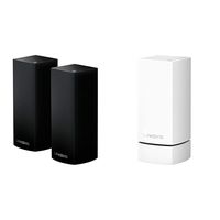 Linksys Velop Tri-band Whole Home WiFi Intelligent Mesh System 2-Pack, Works with Alexa & Whole Home Wi-Fi Mesh Wall Mount, Works with All Velop Models, white