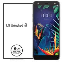 LG K40 Factory Unlocked Phone - 5.7" Screen - Platinum (U.S. Warranty)
