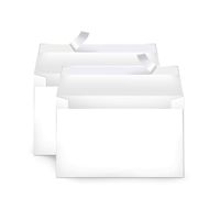 AmazonBasics A9 Blank Invitation Envelopes with Peel & Seal, White, 100-Pack (5-3/4 x 8-3/4 inches) - AMZA22