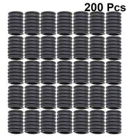 Exceart 250pcs Ear Band Extension Buckle Band Strap Anti-Slip Grip Buckle for Face Cover Shield Relief Ear Pain (White)