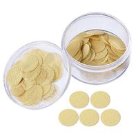 Mudder 150 Pieces Pipe Screen Filters Brass Pipe Screens Pipe Bowl Screens with Storage Box (3/4 inch)