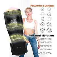 Vibrate Toy Oral Tongue Simulator Male Electric Blǒwjob Ma&stürbat?r Vibranting Massager Toys for Men Automatic Piston Men Deep Throat, V?brating Orál Cup Necklack