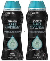 Downy Unstopables Fresh, in Wash Scent Booster, Jumbo Size Bottle, 31 Loads, 19.5 Oz (Pack of 2)