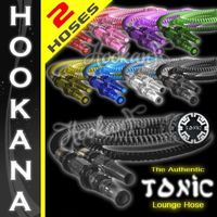 2 Tonic Hookah Shisha Washable Hoses - Any 2 Colors