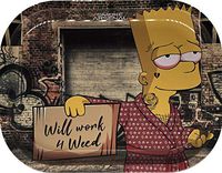 Smoke Arsenal Premium Small Rolling Tray"Will Work" 7" x 5"