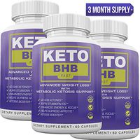 Keto BHB Fast - Advanced Weight Loss with Metabolic Ketosis Support - 180 Capsules - 90 Day Supply