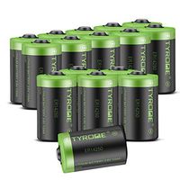 1/2 AA Size 3.6v Lithium Battery, ER14250 LS14250 1200 mAh Batteries Compatible for Dogwatch Dog Collar and Some of Movement Monitor/Home Security System/Alarm System - by TYRONE (16 Pack)