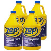 Zep Industrial Purple Cleaner and Degreaser Concentrate 128 Ounces ZU0856128 (Case of 4) Professional Formula