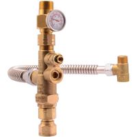 Cash Acme 24643 09553-0125 3/4 TNK BOOSTER PRO WHOSE, INTEGRAL CHECKS&TEMP GAUGE